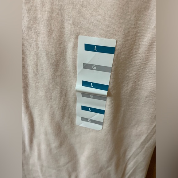 NWT Old Navy Fitted T-shirt Tee Short Sleeve Tee Top Pink Sz L - Picture 4 of 9